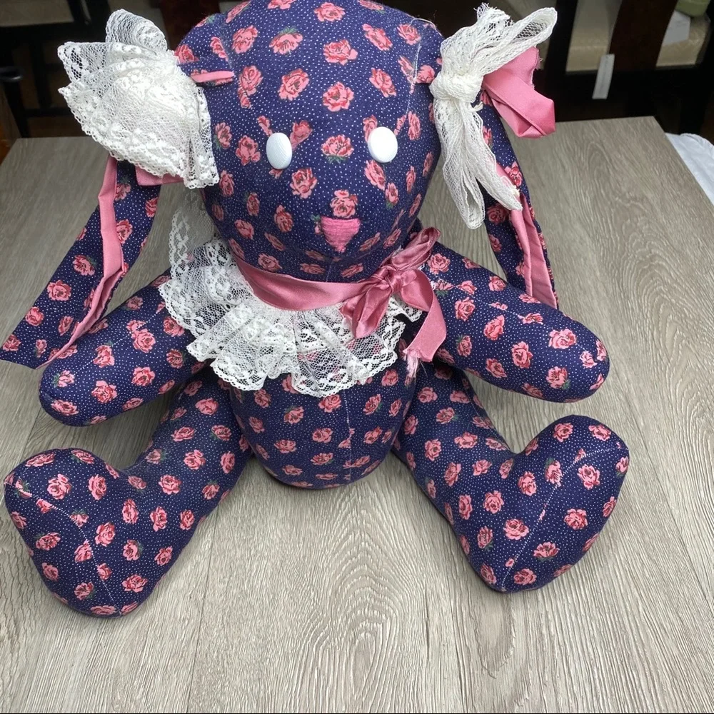 Stuffed Floppy Eared Bunny 1993